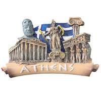 Athens Greece Travel Souvenirs 3D Refrigerator Magnet Fridge Decoration Magnets