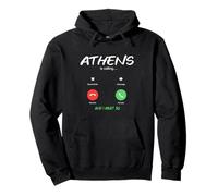 Athens Is Calling And I Must Go Greece Greek Traveling Pullover Hoodie