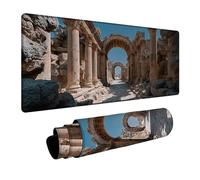 Athens Mouse Mat, Gaming Mouse Pad Temple Waterproof Desk Mat Large 16 x 40in with Non-slip Rubber Base, Mousepad for Gaming Laptop Keyboard Autumn Decor Office Desk Accessories Gifts for Men DBYH2705
