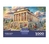 Athens Panorama 1000 Piece Jigsaw Puzzle Parthenon Temple for Adult Educational Games Beautiful Decoration Challenge High Difficulty Birthday Gifts 70x50cm/1000pcs