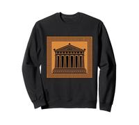 Athens Parthenon Athena Temple Greek Goddess Wisdom History Sweatshirt