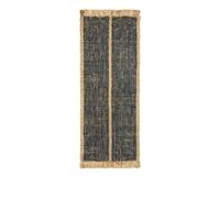 Athens Stripes Rug 80x200 Natural/ Ink Blue