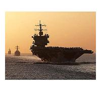 Atherton Military USA Navy USS Enterprise Fleet Photo Unframed Wall Art Print Poster Home Decor Premium