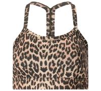 ATHLECIA - Women's Bloom V2 Printed Sports Bra - Sports bra size XS, brown