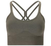 ATHLECIA - Women's Foan V2 Seamless Bra - Sports bra size L/XL, grey/brown