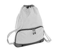 Athleisure Drawstring Bag Bagbase Grey One Size