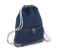 Athleisure Drawstring Bag Bagbase Navy One Size