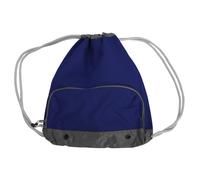 Athleisure Water Resistant Drawstring Sports Gymsac Bag Pack of 2 Bagbase Navy One Size
