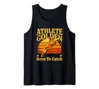 Athlete Golden Born to Catch Retriever Tank Top