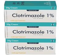 Athletes Foot, Jock Itch Antifungal, Anti Fungal Skin, Psoriasis Cream, Ringworm Treatment for Humans, Psoriasis Scalp Treatment - 20g x 3