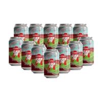 Athletic Brewing Arsenal Clock End Alcohol Free Red Ale - 12 x 330ml Cans | Official Arsenal FC Alcohol-Free Craft Beer | 0.5% ABV | Vegan Red Ale