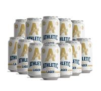 Athletic Brewing Co Alcohol Free Lager Beer 355ml Case of 12