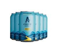 Athletic Brewing Co Run Wild IPA 6 x 355ml Can | 0.5% ABV | Non-Alcoholic Craft IPA | 65 Calories | Brewed with 5 Northwest Hops