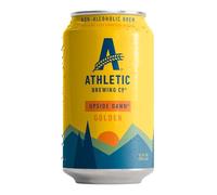 Athletic Brewing Company Craft NA - 12 Pack x 12 Fl Oz Cans - Upside Dawn Craft Golden - Low-Calorie, Award Winning - Subtle Aromas with Floral and Earthy Notes
