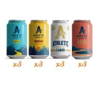 Athletic Brewing Mixed Case - 12 Pack Alcohol Free Craft Beer