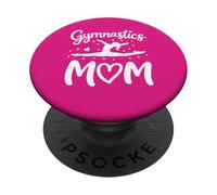 Athletic Daughter Mother Gymnast Apparel, Gymnastics Mom PopSockets Adhesive PopGrip