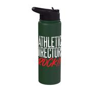 Athletic Directors Rock Director AD Administrator Apparel Stainless Steel Insulated Water Bottle