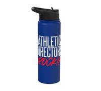 Athletic Directors Rock Director AD Administrator Apparel Stainless Steel Insulated Water Bottle