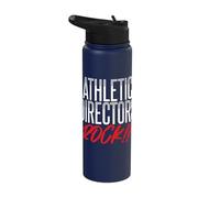 Athletic Directors Rock Director AD Administrator Apparel Stainless Steel Insulated Water Bottle