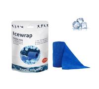 Athletic Elastic Bandage, Breathable Self Adhesive Bandages for Instant Cold Compression - Fast Pain and Swelling Relief in Muscles, Joints and Sports Injuries