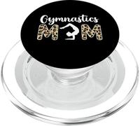 Athletic Gymnastics Mom Tee, Leopard Mother Gymnast Women PopSockets PopGrip for MagSafe