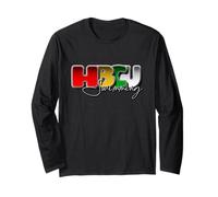 Athletic HBCU Swimming Champion Unique Stylish Design Long Sleeve T-Shirt