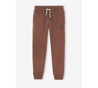 Athletic Joggers in Fleece for Boys chocolate