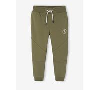 Athletic Joggers in Fleece for Boys khaki