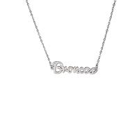 Athletic Script Necklace By Fan Freanzy, No metal, No Gemstone