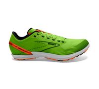 BROOKS 1000381D308 Draft XC Spikeless Men Green Gecko/Red Orange/White UK 7.5
