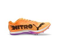 PUMA Long Distance Nitro™ Elite 3 Spikes Unisex, Sun Stream/Pure Magenta/Black, size 6.5