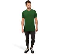 Athletic Sportswear T-Shirt Longline Homme - Coton Extensible - Manches Courtes - Coupe Longue Pour Hommes Grands - Tailles S à 5XL (UK, Alpha, S, Regular, Tall, Green)