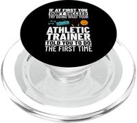 Athletic Trainer Coach Training Program Sport PopSockets PopGrip for MagSafe
