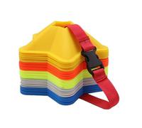 Athletic Training Cones with Star Base Durability - Soccer Practice Disc - Improve Competition Footwork Precision - Soccer Speed Training Marker