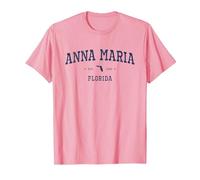 Athletic Vibes from Anna Maria, FL T-Shirt, Men, Pink, 3X-Large