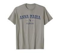 Athletic Vibes from Anna Maria, FL T-Shirt, Men, Slate Grey, XX-Large