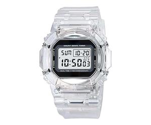 Athletic Wrist Timepiece - Clear Calendar Window, Electronic Glow, Durable Strap Construction, Active Lifestyle Gear Motion Training Support | Trekking Endurance Wear, Male Female Fit
