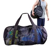Athletico Mesh Dive Duffel Bag for Scuba or Snorkeling - XL Mesh Travel Duffle for Scuba Diving and Snorkeling Gear & Equipment - Dry Bag Holds Mask, Fins, Snorkel, and More