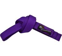 Athletics Gear AG Martial Arts Karate Belt, 100% Cotton with Multiple Stitching Belts for BJJ, Judo, Taekwondo and Karate (Purple, 280cm)