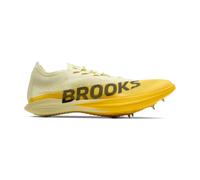 Brooks Hyperion Elite LD Unisex 4-Pin Track Spike Racing Unisex Shoe, Luminary/Cyber Yellow/Black, 7