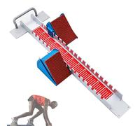 Athletics Starting Block with Adjustable Angle and Detachable Pedals for Sprint Training on Various Track Surfaces