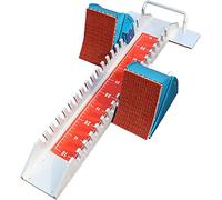 Athletics Training Starting Block, Adjustable Sprint Starter for Track and Field Running, Aluminum Alloy Design for Plastic and Cinder Tracks