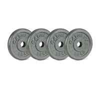 Athlyt 1-Inch Cast-Iron Weight Plates, 4 x 2.5kg