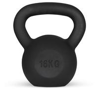Athlyt Cast-Iron Kettlebell, 16kg, Black