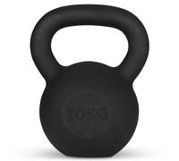 Athlyt Cast-Iron Kettlebell, 20kg, Black