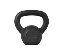 Athlyt Kg Kettlebell Weights in Black Unisex - Cast Iron Kettlebells & Weight Workout Equipment - Indoor Weight Training & Gym Home Fitness - Various Weights in 2 kg, 4 kg, 6 kg, 8 kg Kettlebell ATH-CKB8