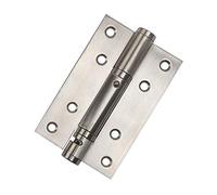 AthuAh hinges,door hinges internal, 2Pcs Buffer Hydraulic Soft Close Door Hinge With Closer Automatic Door Closing 95 Degree Positioning for Cabinet Gate Closet Door (Color : Silver, Size : 2 pack)