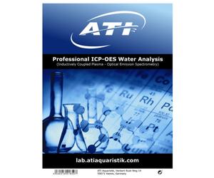 ATI Aquaristik ICP-OES Water Analysis Marine Fish Tank Water Test Reef Coral Sea