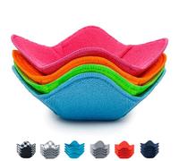 Aticca Microwave Bowl Cozy Holders for Hot Food Set of 4 Hot Pads for Bouillon Cups Multipurpose Heat Proof Plate Holder