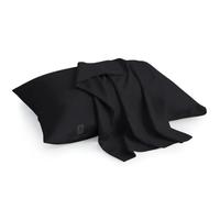 Atiksh Beddings™ 12x16 Toddler Travel Pillow Cases, Pack of 2, 100% Egyptian Cotton, 600 Thread Count, Zipper Closure, Small Pillowcase for Kids, Daycare, Preschool & Travel, Black